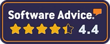 Software Advice rating 4.4